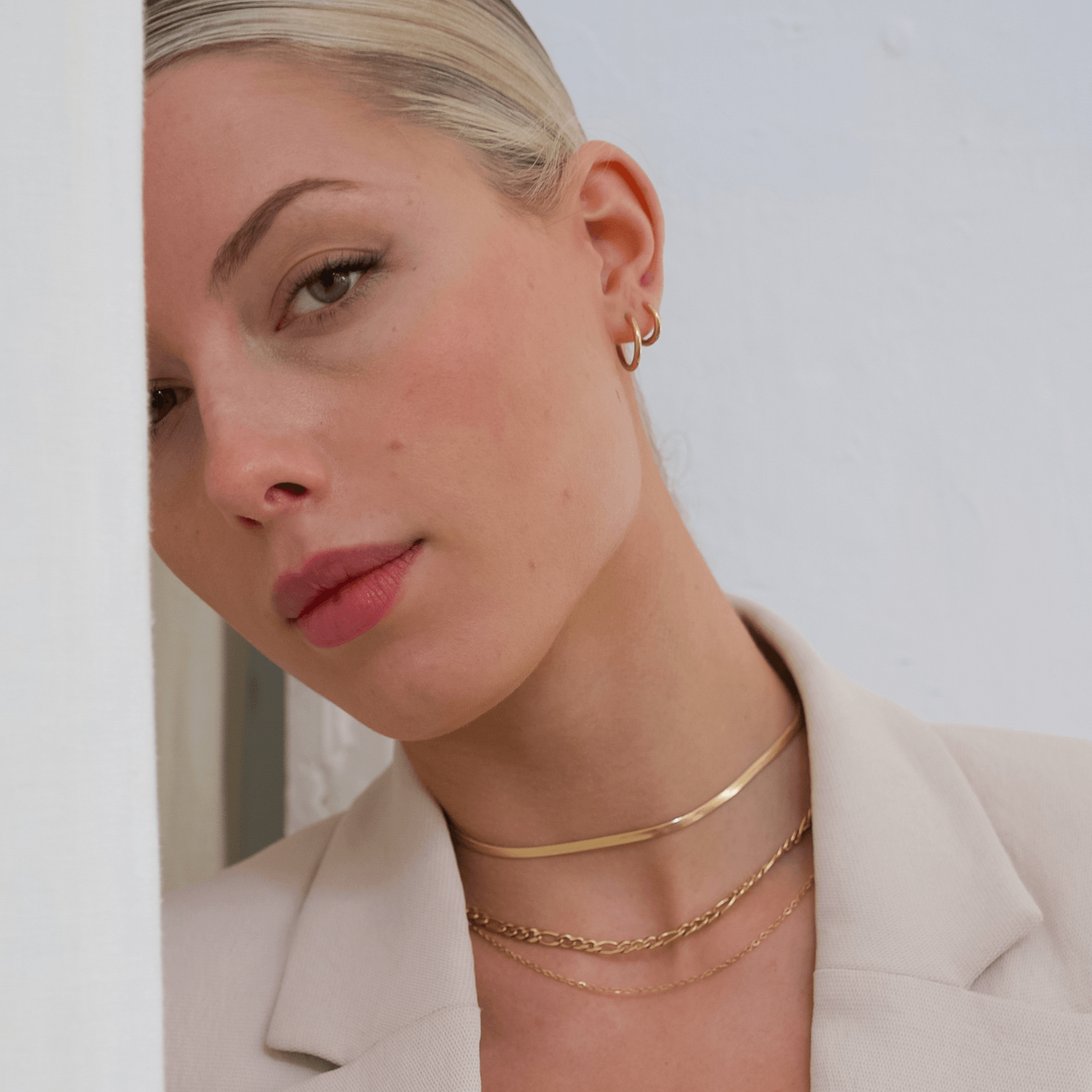 Everyday Hoops - Gold - Ocean Girl Art