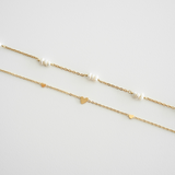 Gold Amour Heart Bracelet - Ocean Girl Art