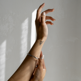 Chloé Bracelet - Silver - Ocean Girl Art