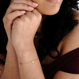 Gold Amour Heart Bracelet - Ocean Girl Art