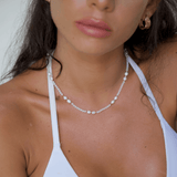 Anisa Pearl Necklace - Ocean Girl Art