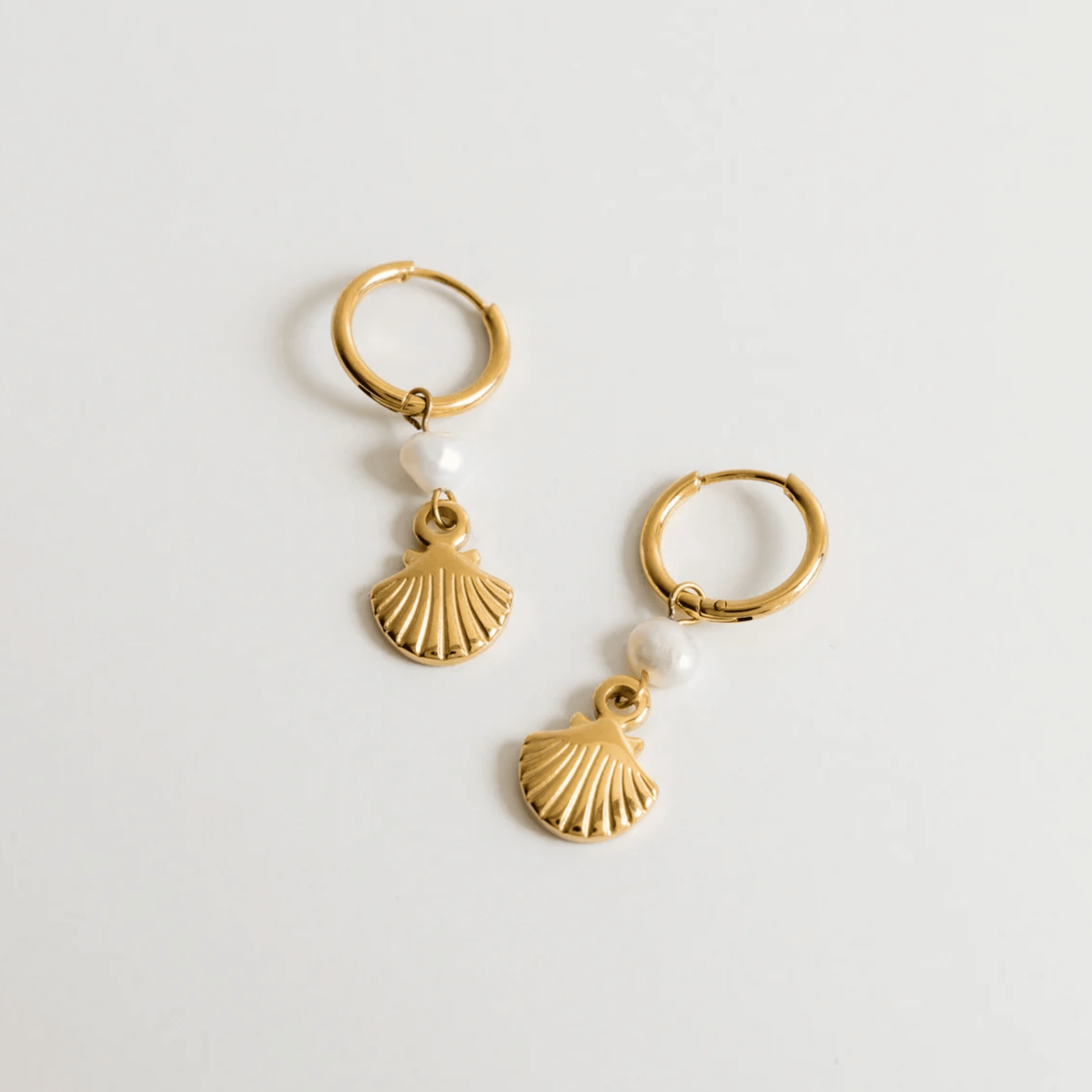 Aulia Seashell Earrings - Ocean Girl Art
