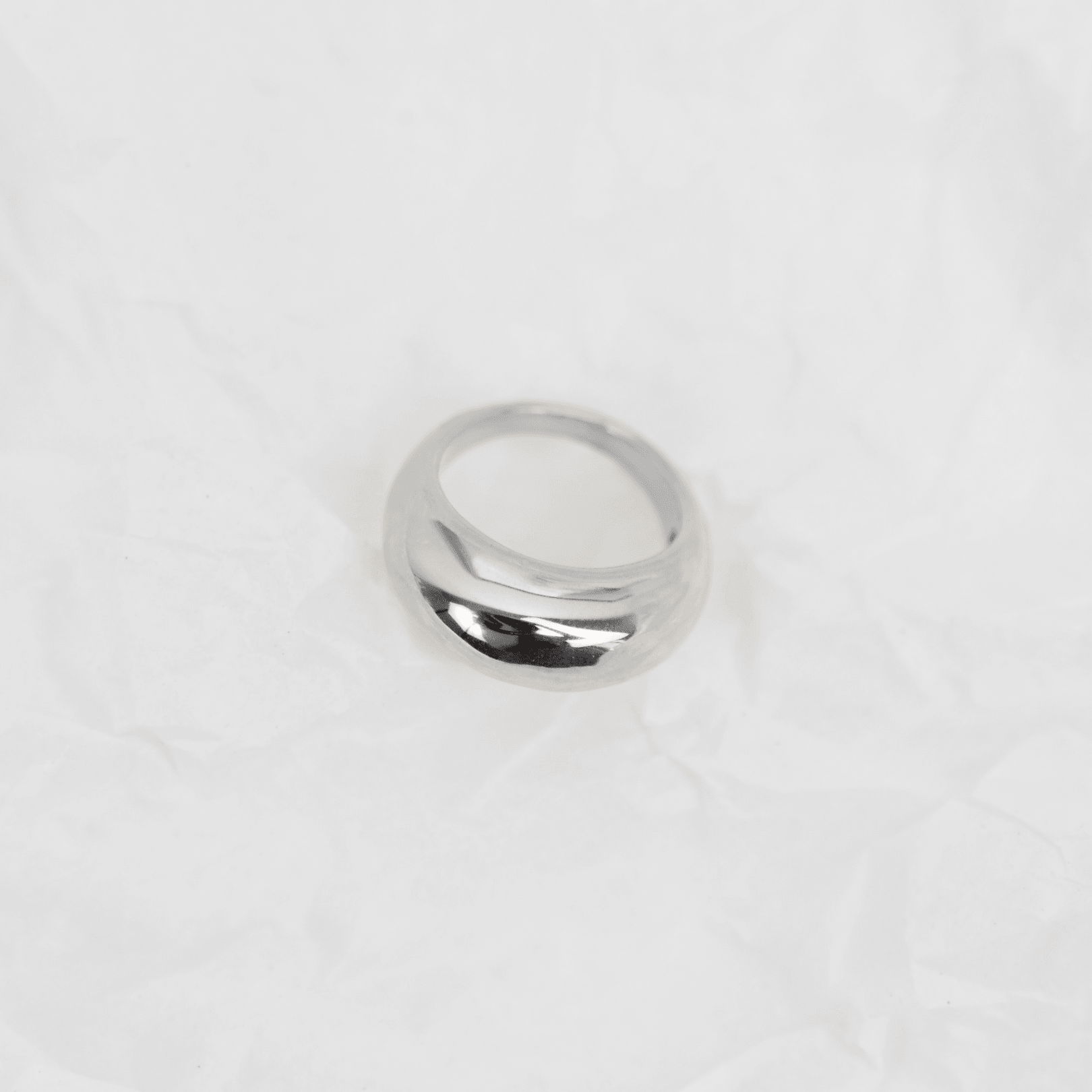 Bondi Dome Ring - Silver - Ocean Girl Art