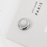 Bondi Dome Ring - Silver - Ocean Girl Art
