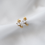 Carrée Huggie Earrings - Ocean Girl Art