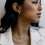 Classic Hoop Earrings - Gold - Ocean Girl Art