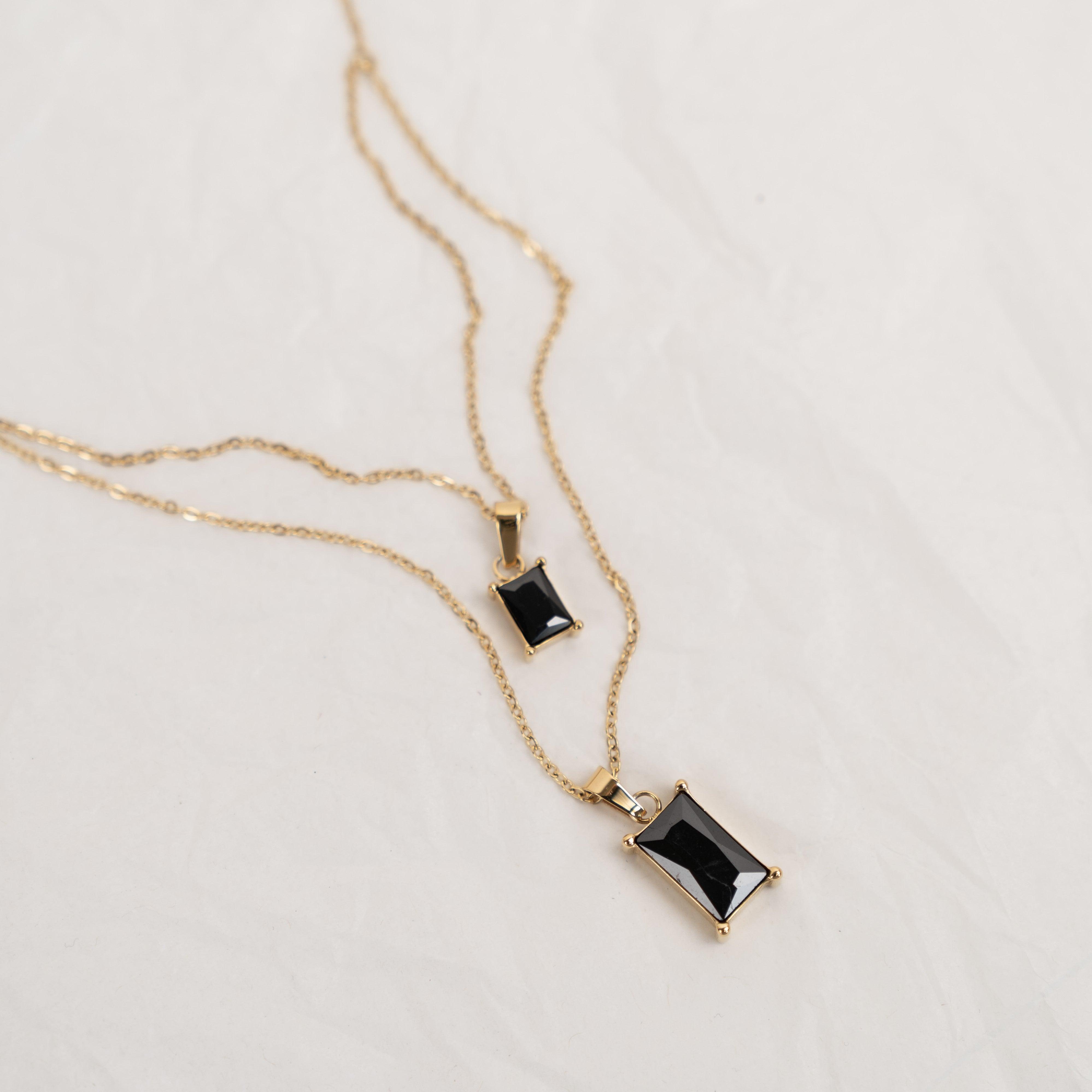 Double Layered Kiara Necklace - Ocean Girl Art