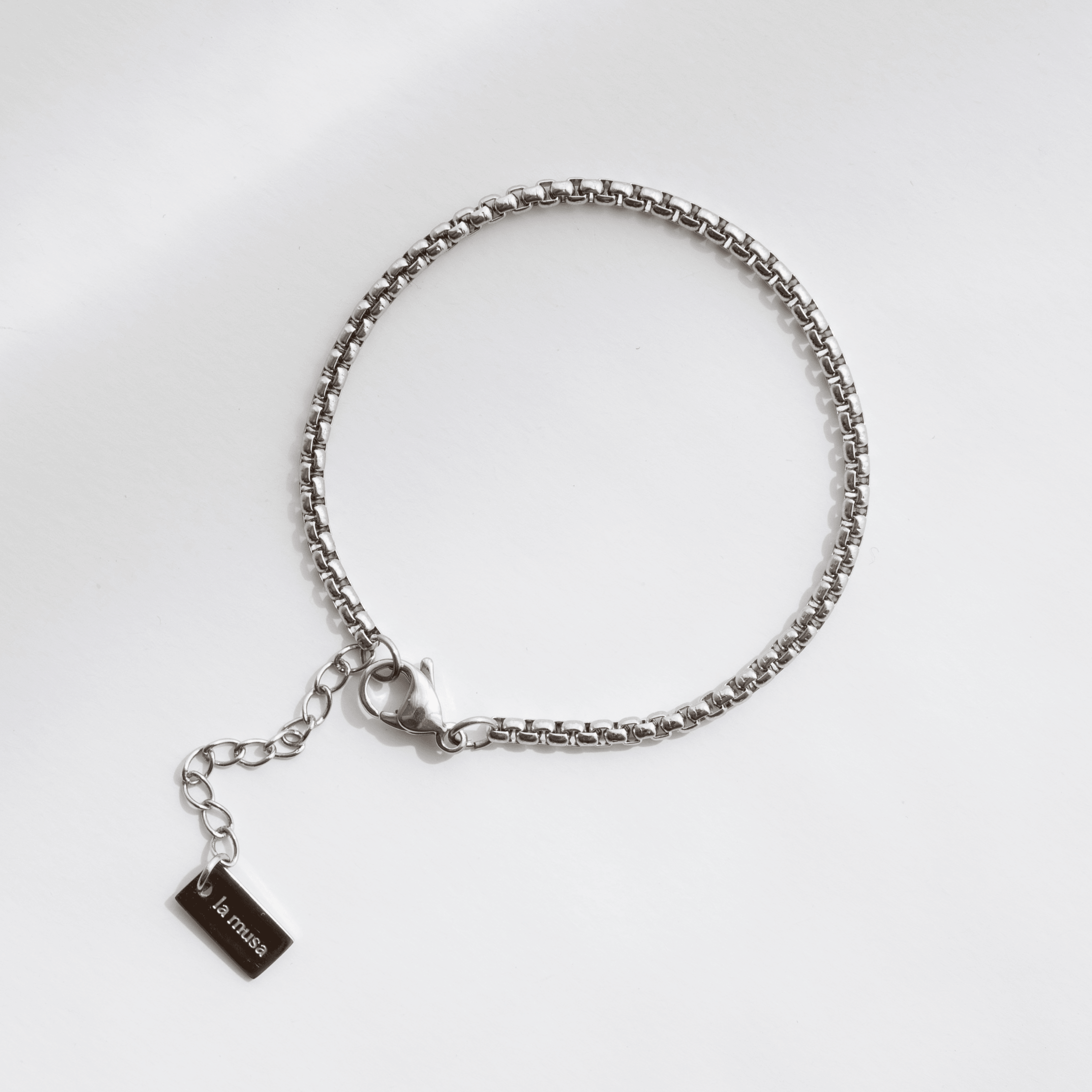 Essential Chain Bracelet - Silver - Ocean Girl Art