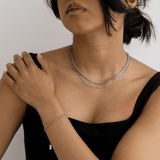 Essential Chain Bracelet - Silver - Ocean Girl Art