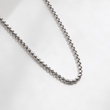 Essential Chain Necklace - Silver - mens, mens necklace, Silver, stainless steel, unisex - Ocean Girl Art