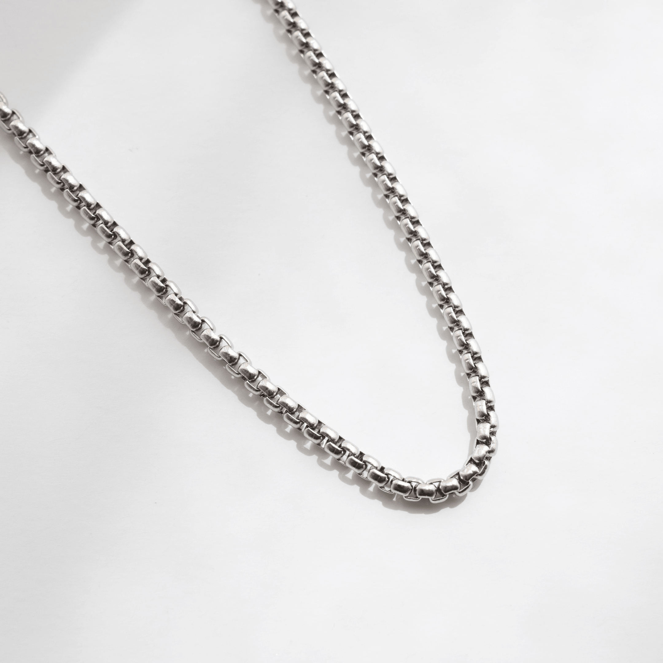 Essential Chain Necklace - Silver - mens, mens necklace, Silver, stainless steel, unisex - Ocean Girl Art