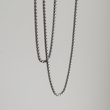 Essential Chain Necklace - Silver - mens, mens necklace, Silver, stainless steel, unisex - Ocean Girl Art