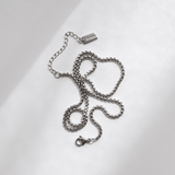 Essential Chain Necklace - Silver - mens, mens necklace, Silver, stainless steel, unisex - Ocean Girl Art