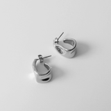 Indah Earrings - Silver - Ocean Girl Art