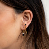 Kiara Huggie Earrings | Ocean Girl Art