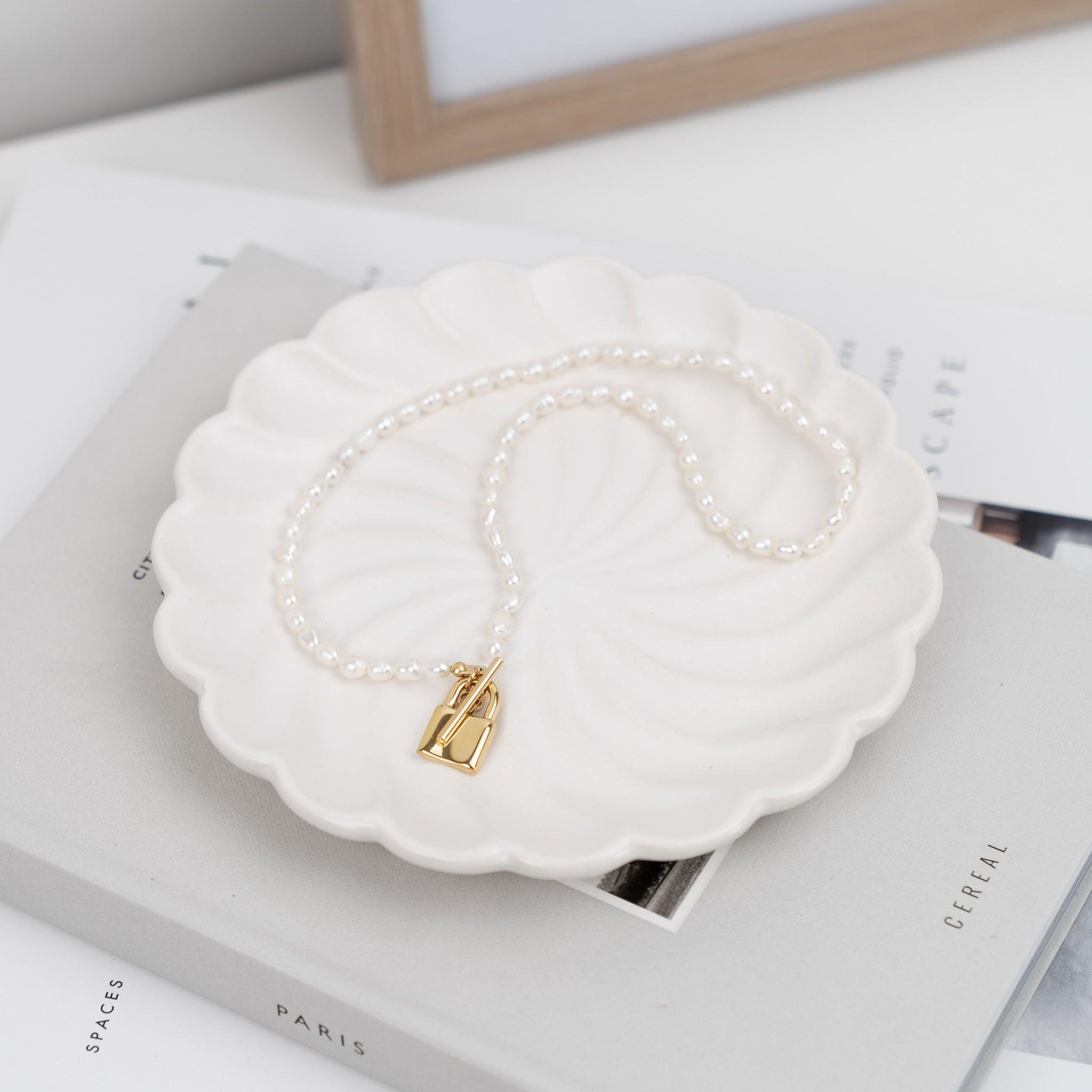 Kimberly Pearl Choker - Ocean Girl Art