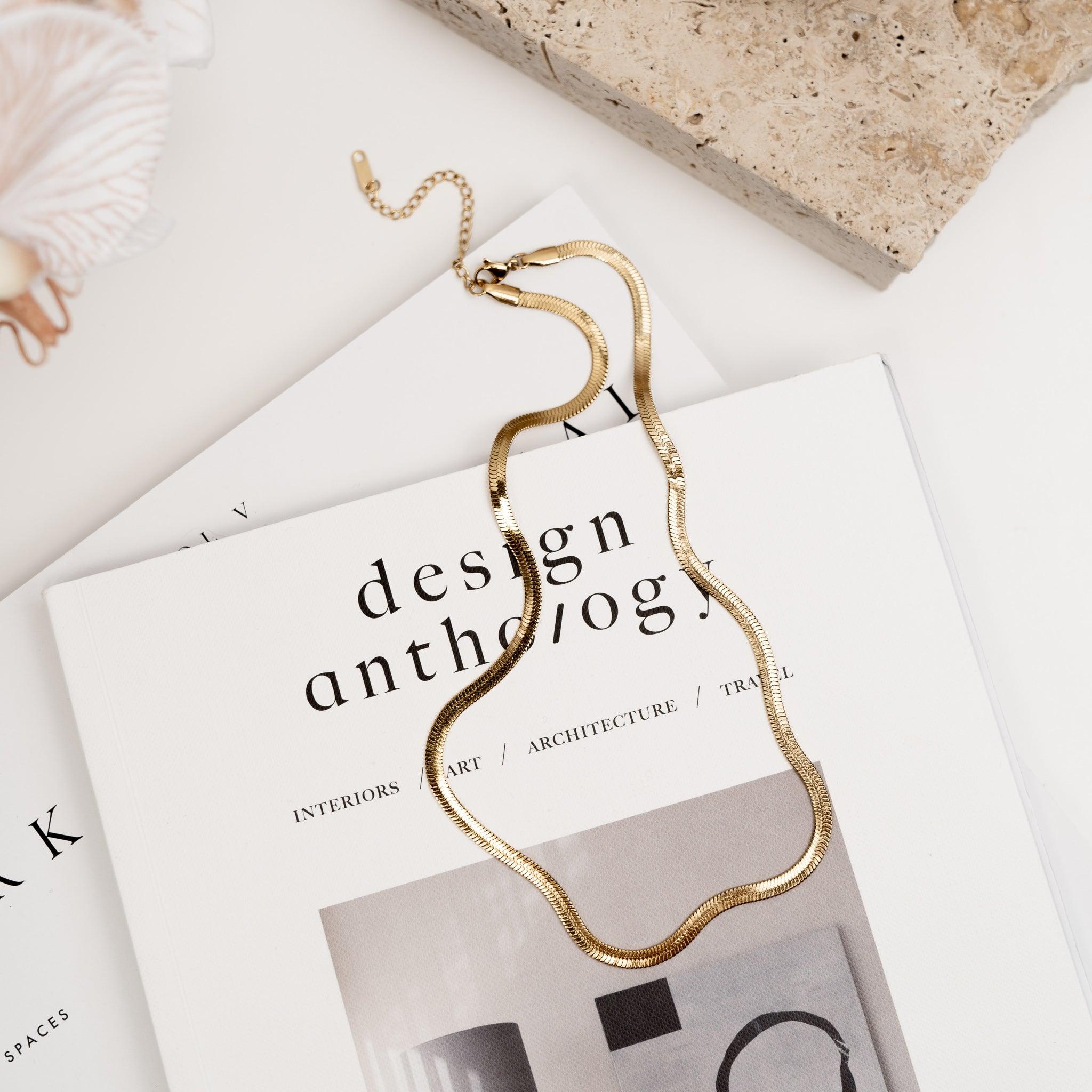 Medusa Snake Chain Necklace | Ocean Girl Art