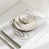 Perfect Pair Necklace - Silver - Chain Necklace, Chloé, layered necklace, mens, Multi Layered, Silver - Ocean Girl Art