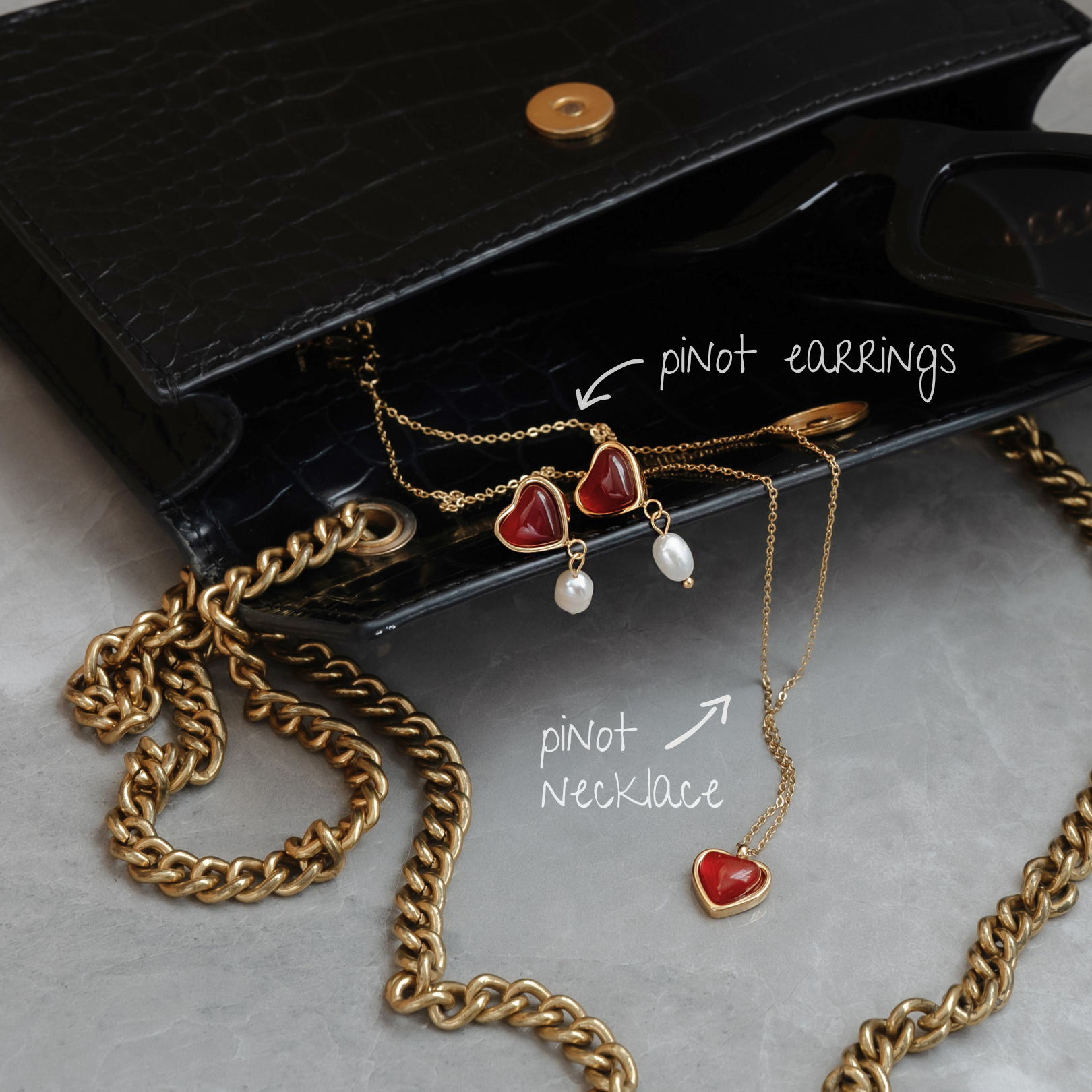 Pinot Heart Necklace