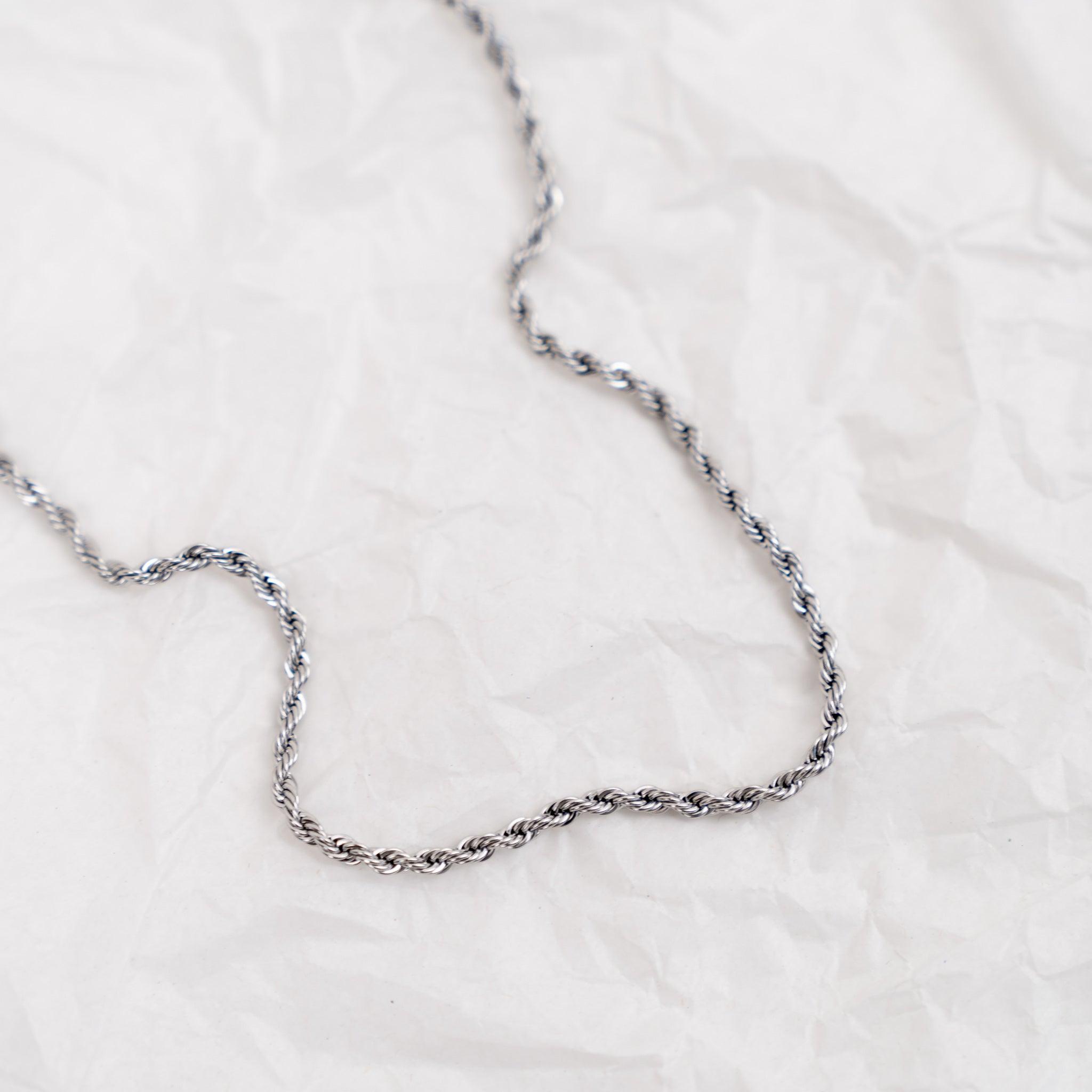 Thin Rope Chain Necklace - Ocean Girl Art