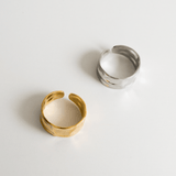 Umalas Ring - Silver - adjustable ring, mens, one size, Silver - Ocean Girl Art