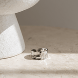 Umalas Ring - Silver - adjustable ring, mens, one size, Silver - Ocean Girl Art